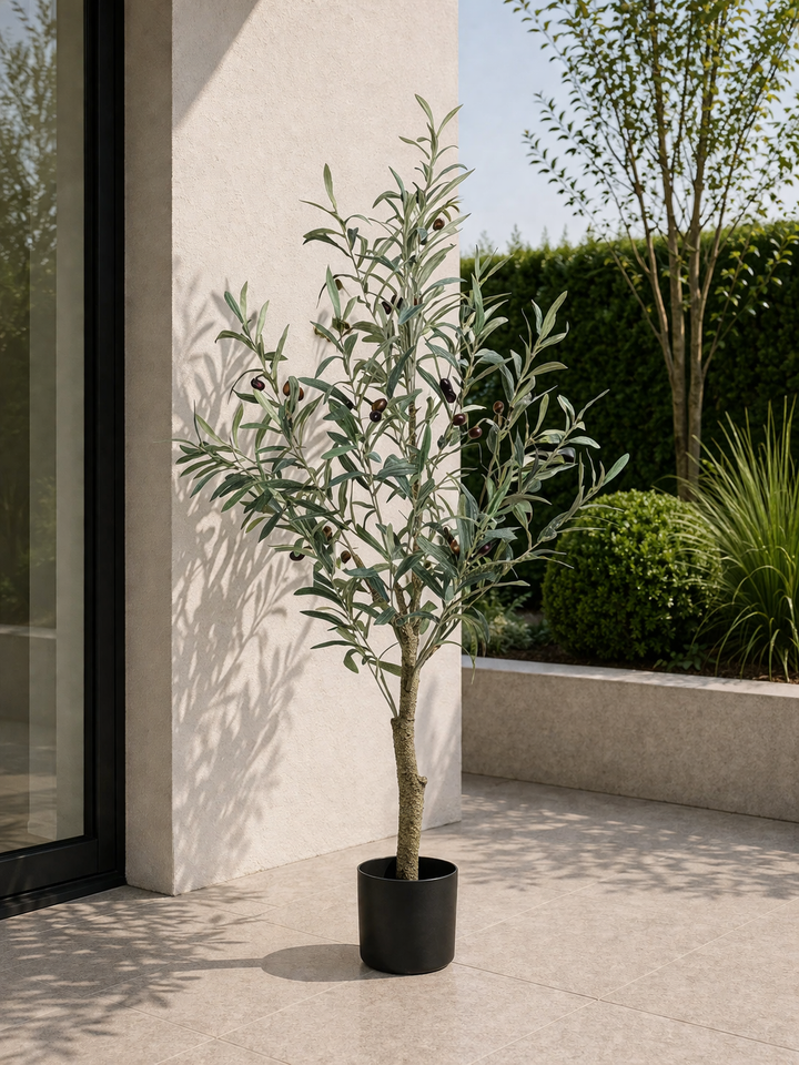 Kunstpflanze - Olea europaea - Olivenbaum - 115 cm