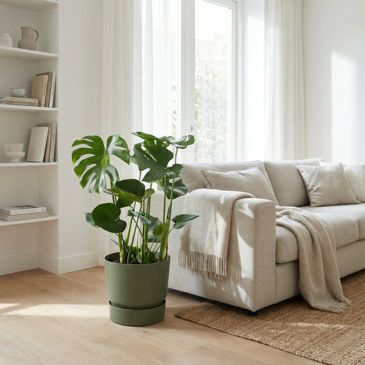Monstera Deliciosa - Ø17 - 70cm - Fensterblatt - Zimmerpflanze