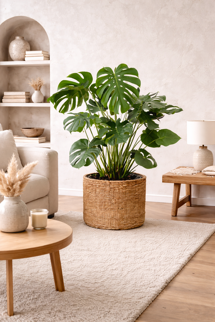 Monstera Deliciosa - Ø21 - 80cm - Fensterblatt - Zimmerpflanze