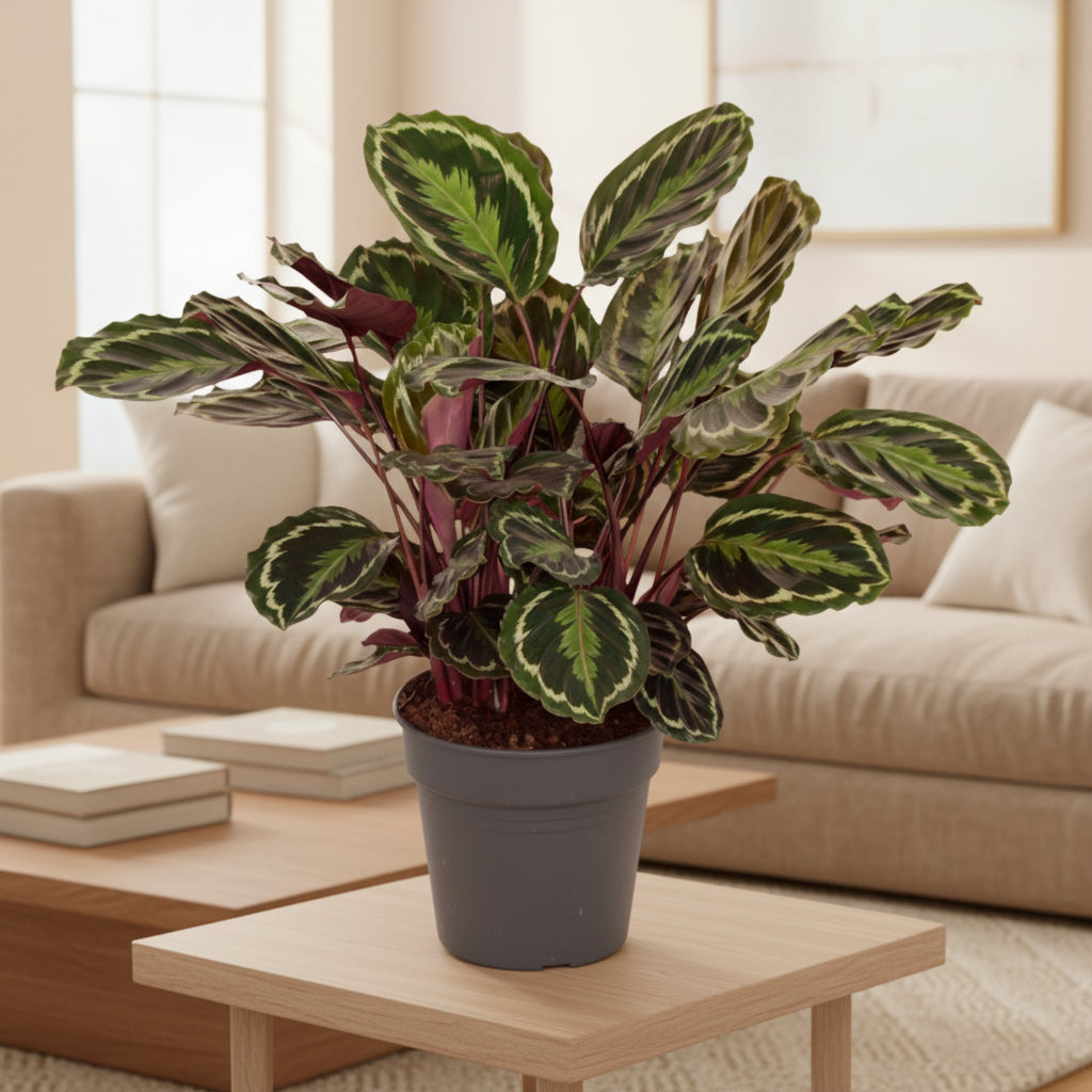 Calathea Medaillon - 80cm - Pfauenpflanze - Zimmerpflanze Kaufen
