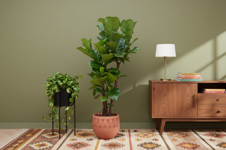 Ficus Lyrata verzweigt - 180cm - Geigenfeige - Zimmerpflanze