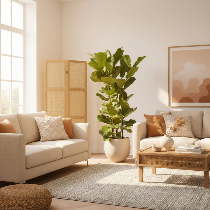 Ficus Lyrata Strauch - 160cm - Geigenfeige - Zimmerpflanze
