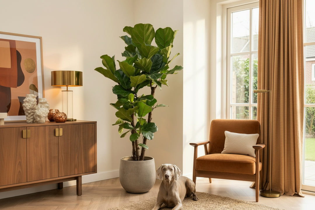 Ficus Lyrata verzweigt - 200cm - Geigenfeige - Zimmerpflanze