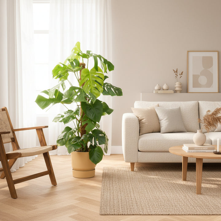 Monstera Pertusum XL - 130cm - Fensterblatt - Zimmerpflanze