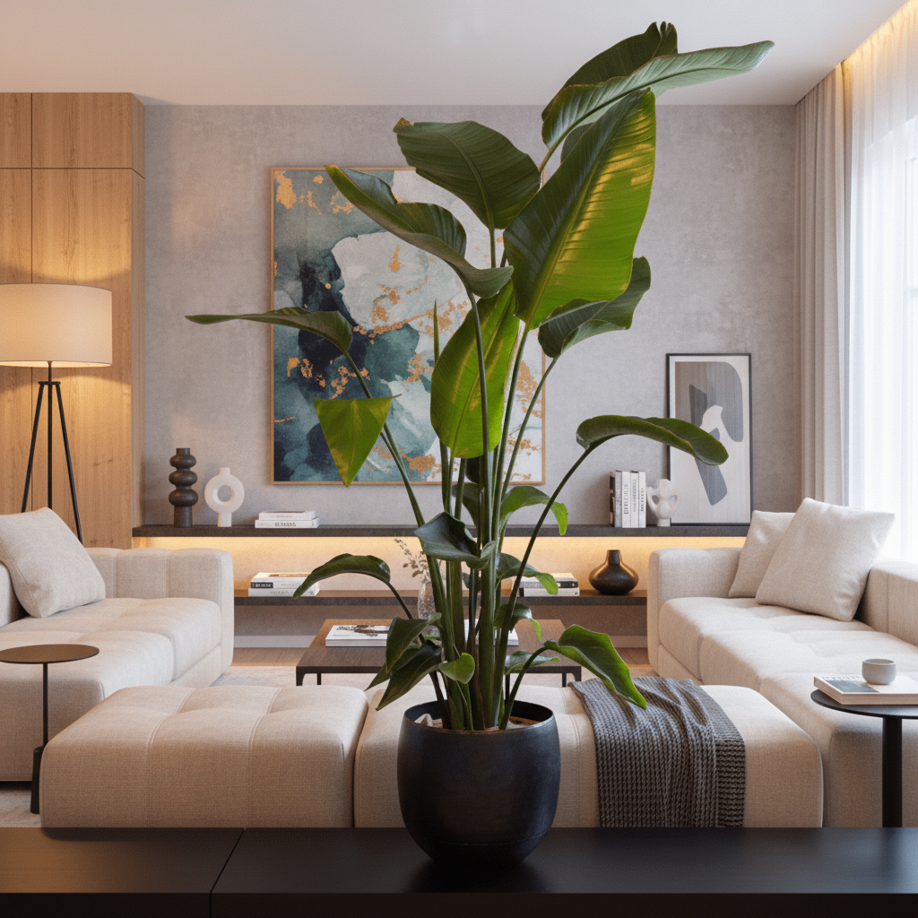 Strelitzia Nicolai - Ø24 - 150cm - Paradiesvogelblume
