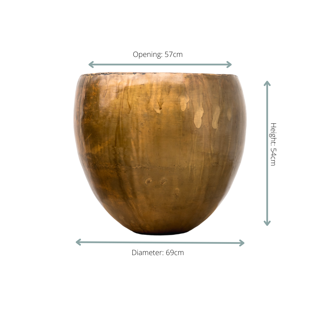 Pot Fabien Old Camel - Blumentopf Zimmerpflanze - Pflanzentopf