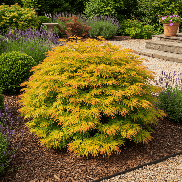 Japanischer Fächerahorn Summergold - Gelb - 70cm - Acer Palmatum Outdoor