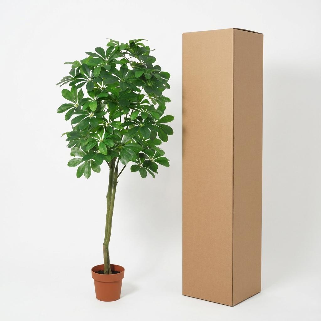 Pachira Aquatica - 150cm - Kunstpflanze - Geldbaum - Fake Pflanze Interieur