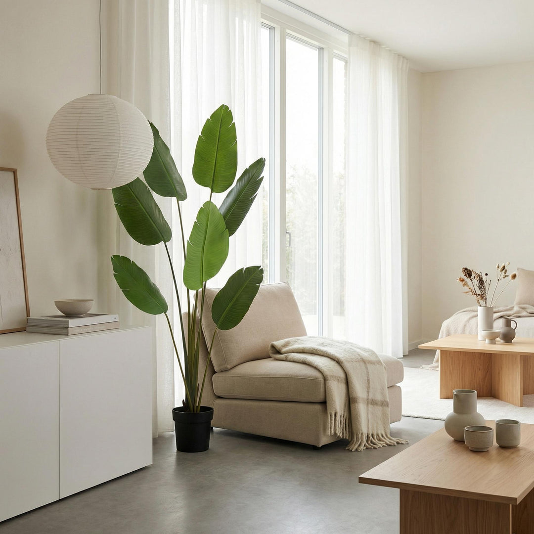 Strelitzia Nicolai – 170cm – Kunstpflanze – Paradiesvogelblume