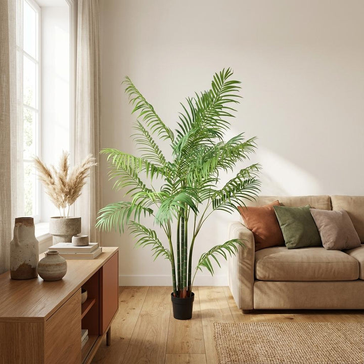Areca - 190cm - Kunstpflanze - Goldfruchtpalme - Zimmerpflanze Kaufen