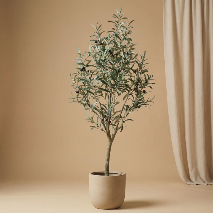 Olivenbaum im Topf - Kunstpflanze - 140 cm