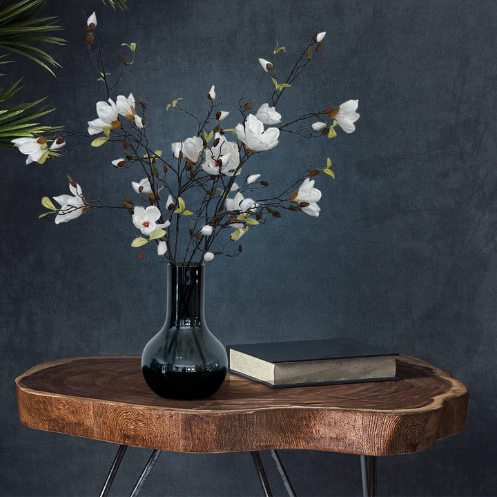 Kunstblumen Solo – Crème – Magnolienzweige – x 4 – 105cm