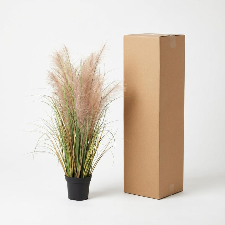 Schilfgras - 95 cm - Kunstpflanze - Dekopflanze für den Innenbereich