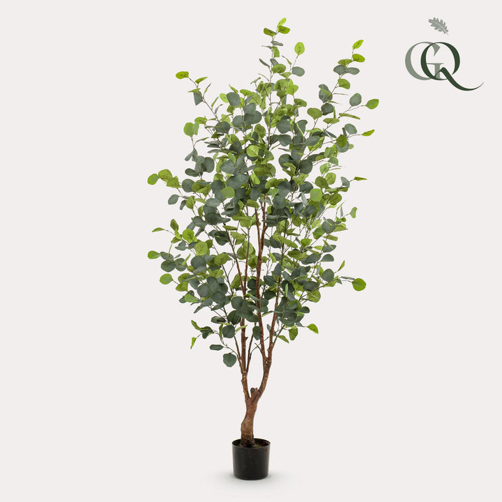 Kunstpflanze - Eukalyptus - Blauer Gummibaum - 140 cm | Premium