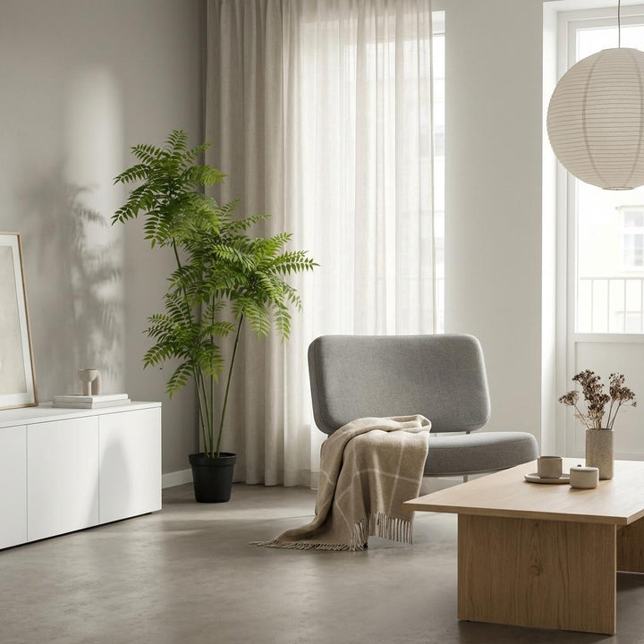 Mahonie - 185 cm - Kunstpflanze - Nachbildung Pflanze Interieur