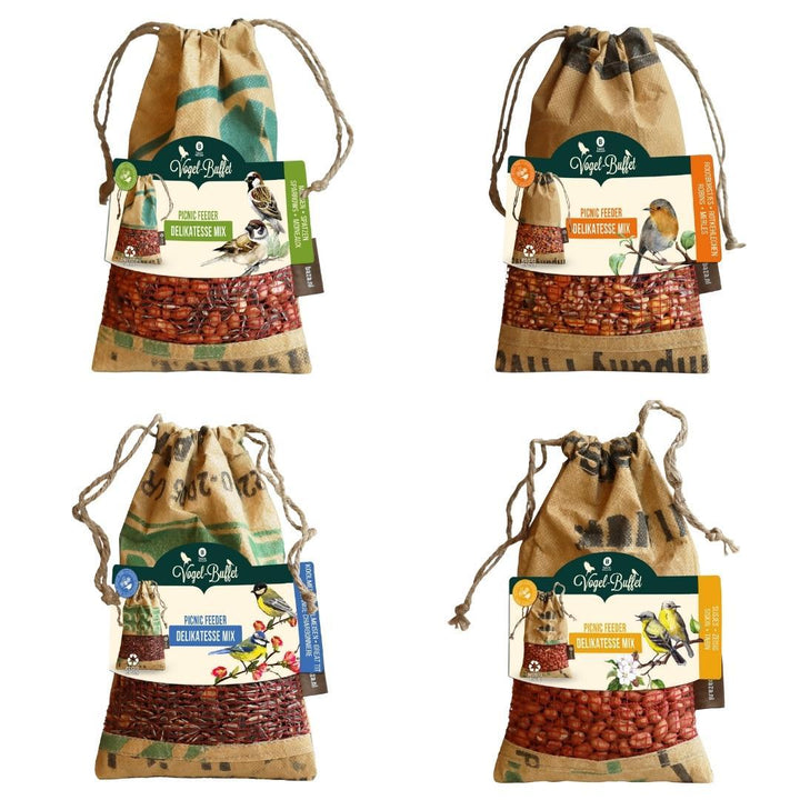 Bird Buffet | Vogelfutter Picknick Mix Set mit 4 | 4x 300g