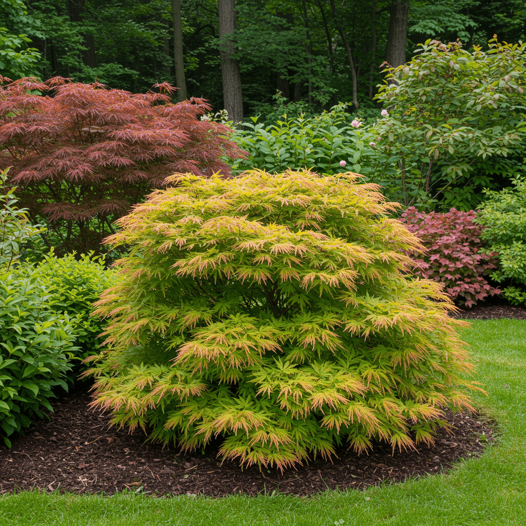 Japanischer Ahorn Metamorphosa - Grün - 70cm - Acer Palmatum Outdoor