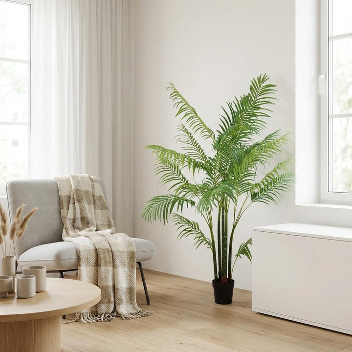 Areca - 190cm - Kunstpflanze - Goldfruchtpalme - Zimmerpflanze Kaufen