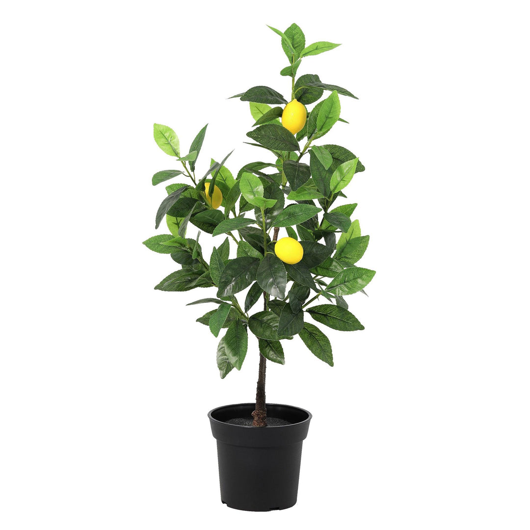 Zitronenbaum – 65 cm – Kunstpflanze – Unechte Pflanze für den Innenbereich