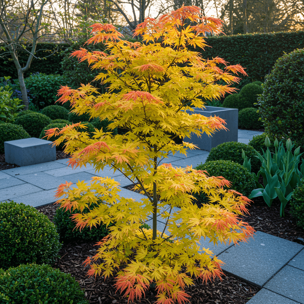 Japanischer Fächerahorn Orange Dream - Orange - 70cm - Acer Palmatum Outdoor