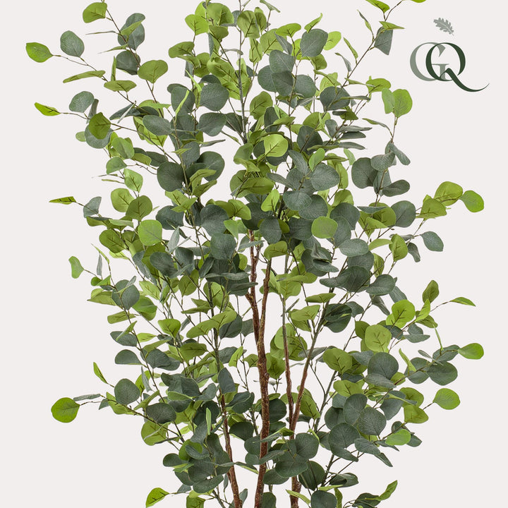 Kunstpflanze - Eukalyptus - Blauer Gummibaum - 140 cm | Premium