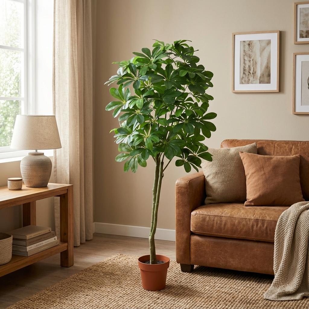Pachira Aquatica - 150cm - Kunstpflanze - Geldbaum - Fake Pflanze Interieur