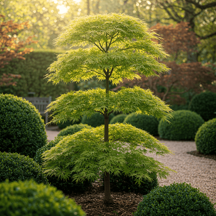 Japanischer Fächerahorn Emerald Lace - Grün - 70cm - Acer Palmatum Außen
