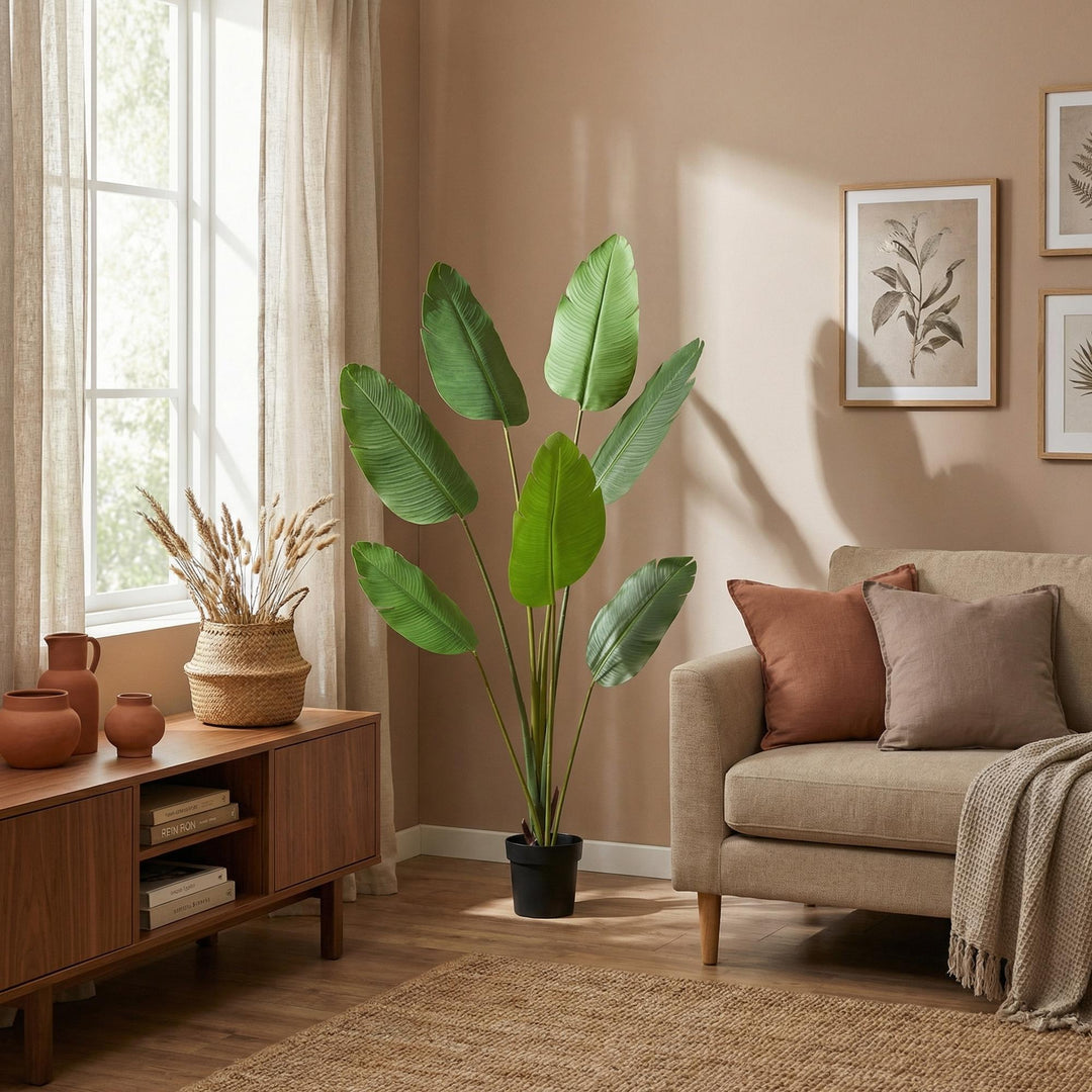 Strelitzia Nicolai – 170cm – Kunstpflanze – Paradiesvogelblume